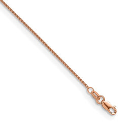 Rose Gold Wheat Chain ~ 0.9mm