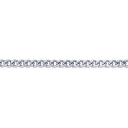 Silver Curb Chain ~ 1.4mm
