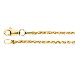 Gold Wheat Chain ~ 1.5mm