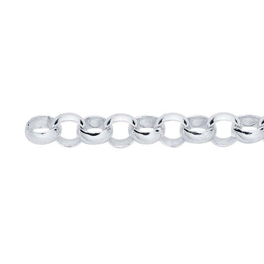 Silver Rolo Bracelet ~ 6mm