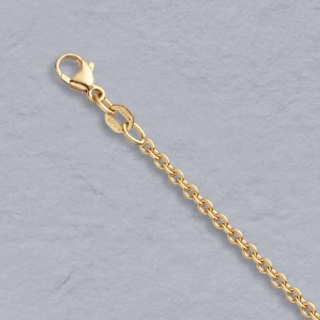 Gold Cable Link Chain ~ 2.2mm