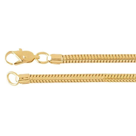 Gold Double Snake ~ 2.8mm