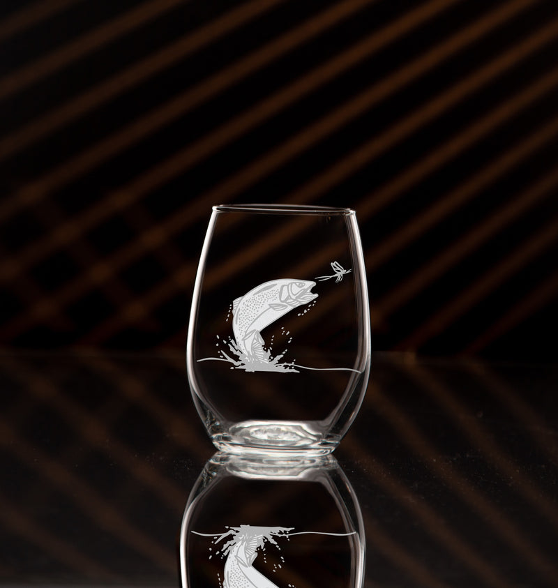 GL008; Large Stemless Wine Glass