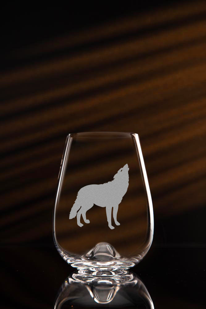 Crystal Stemless Wine Glass