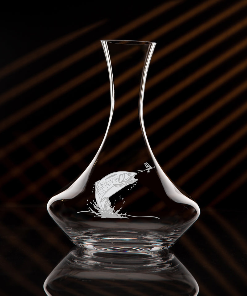 GL201; Glass Wine Carafe