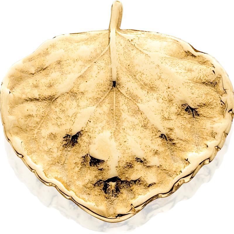 Medium Aspen Leaf Pendant
