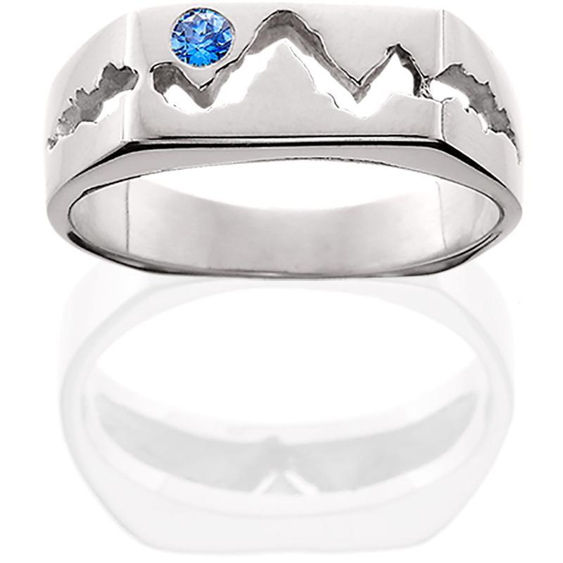 Women's Silver Teton Ring