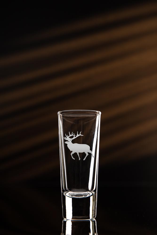 Tall Narrow Shooter Glass