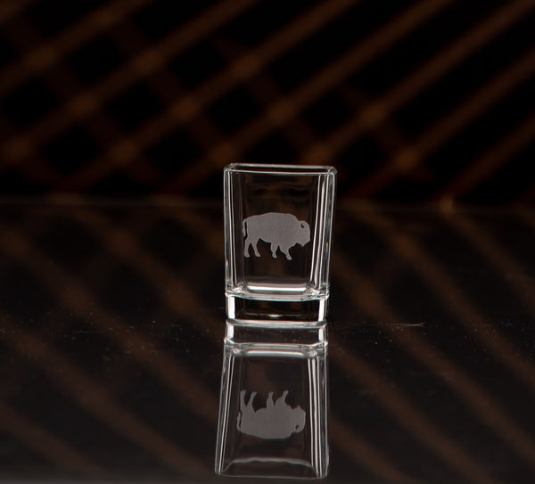 GL111; Square Shot Glass